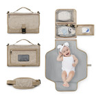 3-in-1 Waterproof Diaper Bag Changing Pad Mat   Travel Cover Portable   Foldable