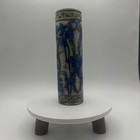 Antique Persian Iznik Qajar Floral Pottery Vase  See Pics 