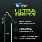 Lifestyles Ultra Sensitive Condoms Bulk 50 Per Pack