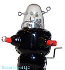 Space Trooper Tin Crank Windup Robby The Robot Forbidden Planet Retro Black