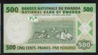 Rwanda 500 Francs 2008  P-34  Gem Unc