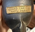 Vintage Grand Canyon National Park Souvenir Horse Figurine Metal Saddle Chain