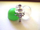 Vtg Gumball Charm Cracker Jack 60 s Hk Space Alien Vending Machine Prize Toy
