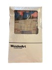 New Sealed 12in X 12in Square Pig Latch Hook Kit Craft Wonder Art Caron Rug Yarn