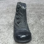 Antique 19th Century 1800 s Leather Baby Infant Shoe Sneaker Boot Doll 5 5    Long