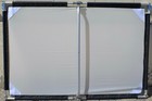 Sun Scrim Panel 100x150cm - Collapsible Frame W  Diffusion   Silver white Cover