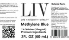 Methylene Blue Usp Pharmaceutical Grade 1    600mg     2oz - 60ml
