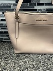 Michael Kors Ciara Large Zip Top Tote Leather Handbag Bag Purse Shoulder  read