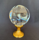 Crystal Boule D   escalier Bronze Newel Post Finial Stair Ball French Style 6  H