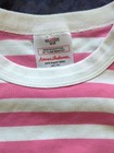 Hanna Andersson Striped Pink   White 2 Pc Kids Pajama Set Organic Cotton 140 10