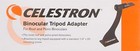 Binocular Tripod Adapter For Porro Or Roof Binoculars Hands-free Stability