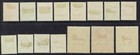 Tangier 1949 Kgvi Overprint Set