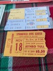 Lot Of 4 Jethro Tull Ian Anderson Concert Ticket Stubs Ct   Ma 70 s 80 s 90 s  