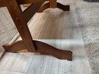 Vintage Jenny Lind Spindle Style Wooden Baby Cradle bassinet