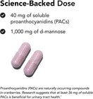 Theralogix Theracran One Cranberry Supplement Urinary Tract Support 180 Capsules