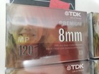 Tdk 120mp Premium 8mm 120 Minute Premium Camcorder Cassettes P6-120mp - Lot Of 4