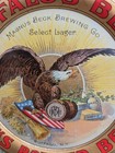 Buffalo s Best C 1905 Magnus Becks Brewing N y  Bottled Beer Tip Tray Eagle Flag