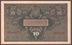 Poland  10 Marek 1919   Ii Seria Ct   Crisp Unc