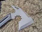 Custom Handmade Carbon Steel Blade Resident Evil Leon Axe   Hunting Axe Camping