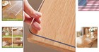 Clear Table Protector 36x60 Inch Waterproof Pvc Desk Cover For Dining