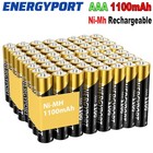 Lot Aaa Rechargeable Batteries 1100mah 1 2v Ni-mh Triple A   Lcd Battery Charger