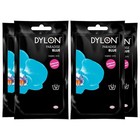 Dylon Hand Fabric Dye Sachet  Paradise Blue  4 Packs Of 50g