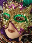 Show Stopper Decorative Mask - Mardi Gras   Masqureade Wall Hanging