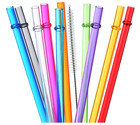 10 5in Rainbow Reusable Tritan Straws For 16 20 30oz Stanley Yeti Tumblers New  