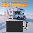 2-pack Rv Tank Heater Pad Set - 2x 12 x18  120v Heating Mats With Auto Thermosta