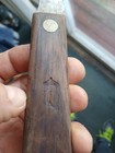 Vintage Queen Cutlery Co  Boning Kitchen Farm Butcher Fixed Blade Knife Usa