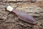 8 Inches Celtic Scottish Knife Dirk Sgian Dubh Dagger Bone Handle Knife Handmade