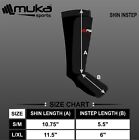 Muka Elasticated Shin Instep Kick Boxing Training Pads Karate Pads Shin Instep