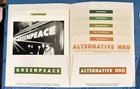 Alternative Nrg 1994 Press Kit Greenpeace   3 Photos U2  Rem  Ub40   Seeds