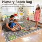 Kids Rug Play Mat Great For Playing With Cars And Toys educational Kid Road A   