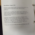 Vintage 1981 - Ibm Basic 1st Edition Reference Manual Pc- 6025010 - Clean Rare