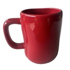 Believe Christmas Rae Dunn Artisan Collection By Magenta Coffee Tea Cup Mug Red