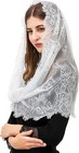 Velo Blanco Infinito Mantilla Catolica Para Misa Y Cubrir De El Cabeza Mujer
