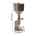 A02 Pneumatic Filling Machine Liquid Paste Cream Filler Filling Machine 10-110ml