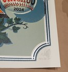 Pearl Jam Poster Signed numbered By Artist Loeffler Chicago Wrigley Field 2024