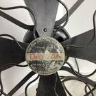 Antique Day-fan Electric Oscillating 4 Brass Blade Working Table Fan From Dayton