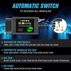 Elm327 Obd2 Usb Adapter Diagnostic Scan Tool For Windows With Ms hs-can Switch