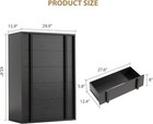 3 4 5 Drawer Dresser For Bedroom Wood Chest Of Drawers Modern Cabinet Storage