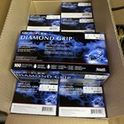 Microflex Diamond Grip Latex Gloves  Large  10 Boxes Of 100 Ea  1000 Pcs Total