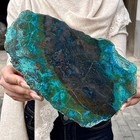 3 19lb Rare Specimen Of Flaky Section Mineral Of Silicon Peacock Stone