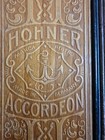 Vintage- Hohner Marca Pressed Wood C f Diatonic 29 Key Accordion Made In Germany