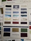 Multiple   10     Cadillac Charts  Colors   Interior Colors