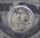 1944  d  Mercury Dime 10c Pcgs Ms64 Fb  full Bands   939 Cac Bu Unc     rattler    