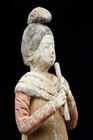 Rare Museum Acquired Chinese Terracotta Figure Tang Dynasty  Tl Tested