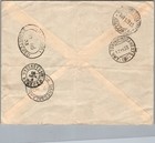 1933 Registered Tananarive Madagascar French Colony Cover To Paris France