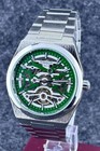 Refurbished Tissot 1853 Prx Automatic Skeleton Dial Stainless Steel Men s Watch